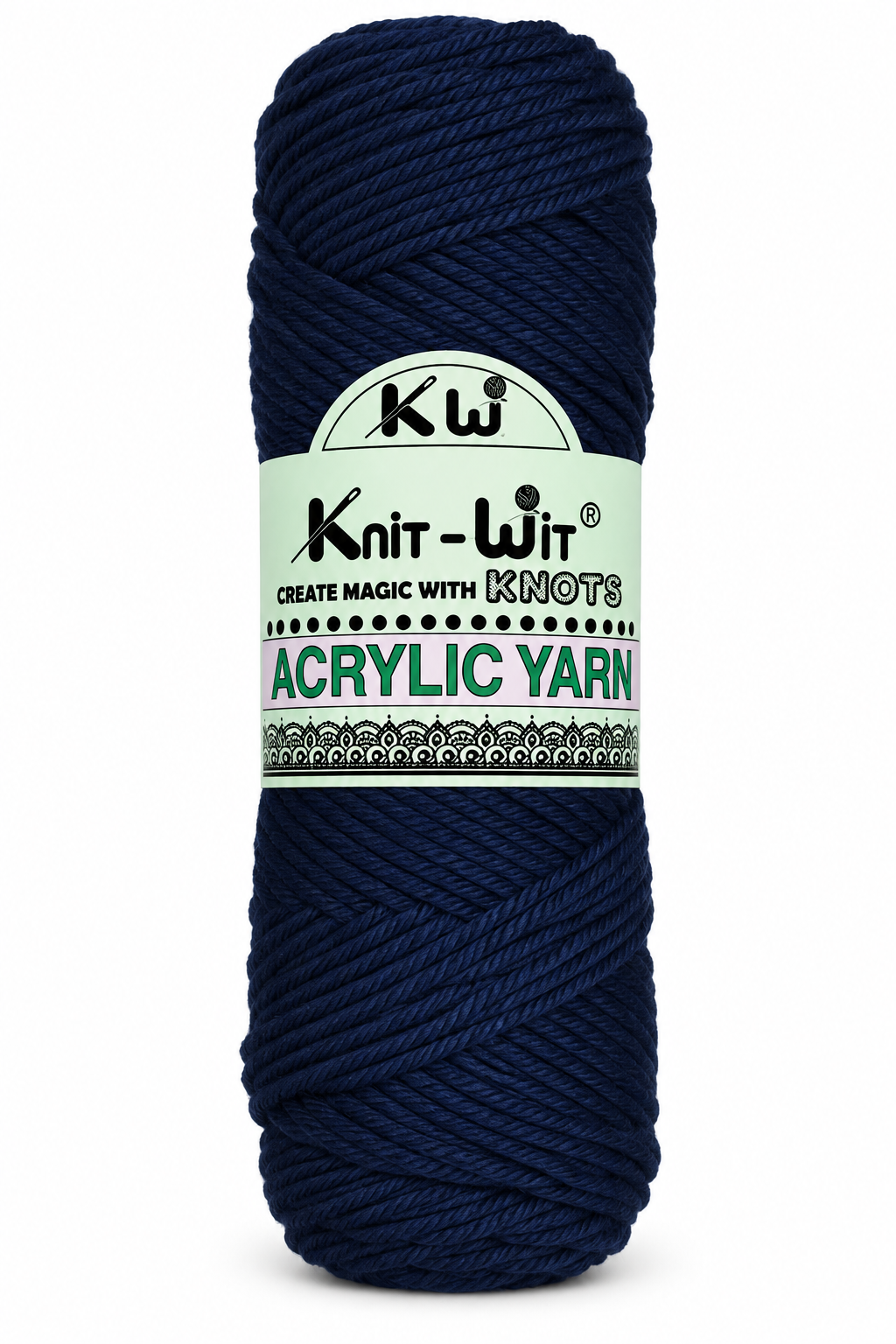Knit Wit Cozy Acrylic Yarn 100g – 8 Ply Soft Knitting & Crochet Yarn | Acrylic Blend