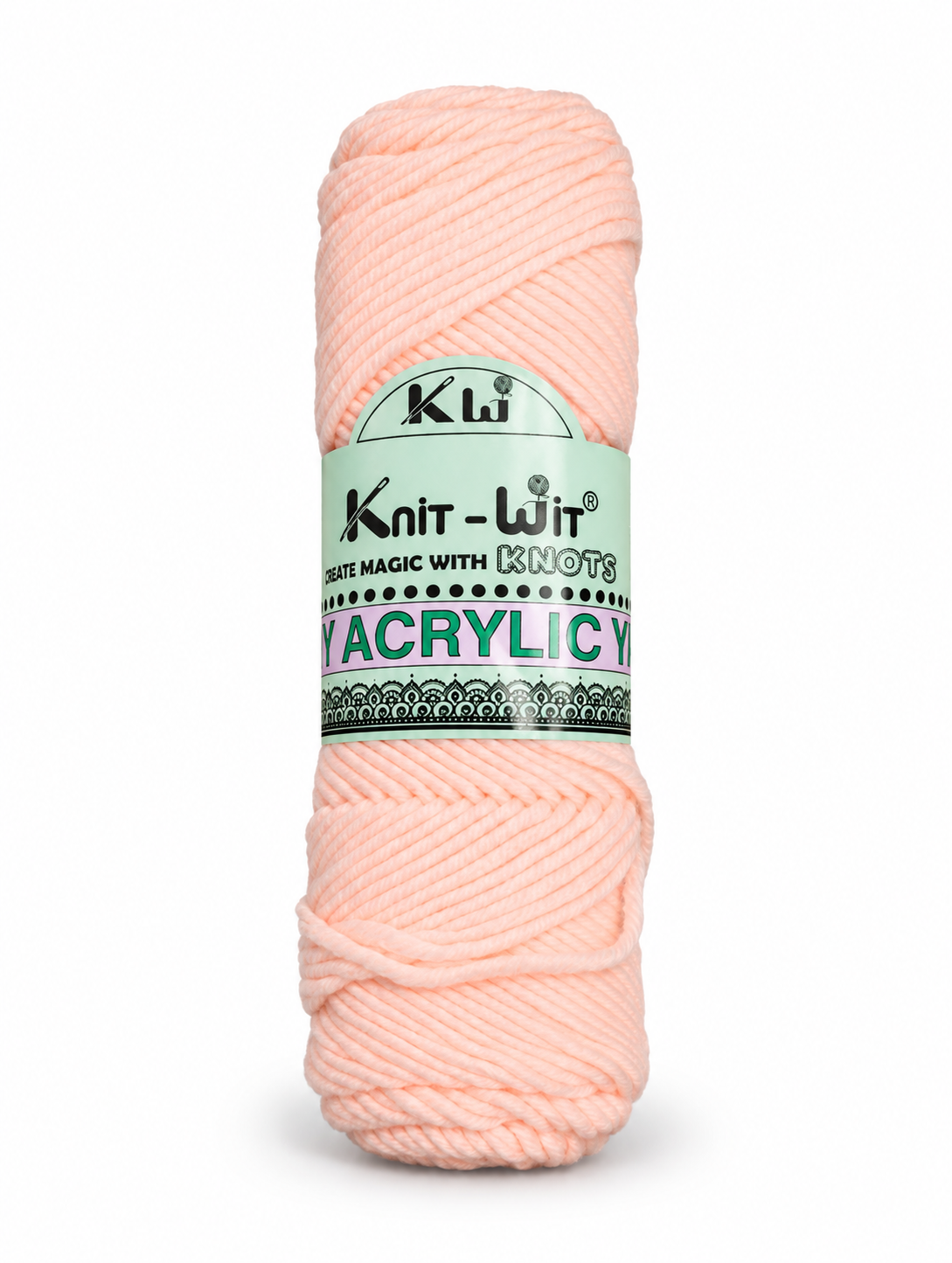 Knit Wit Cozy Acrylic Yarn 100g – 8 Ply Soft Knitting & Crochet Yarn | Acrylic Blend