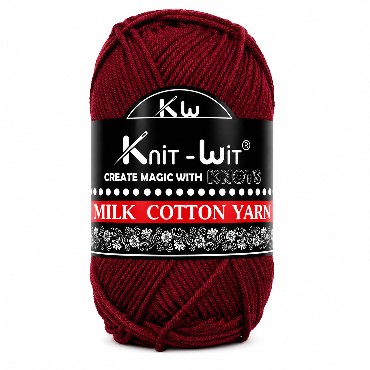 Knit Wit - Milk Cotton Yarn | Imported Quality
