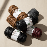 Leatherette Giant Chunky Yarn – Scattered Layout