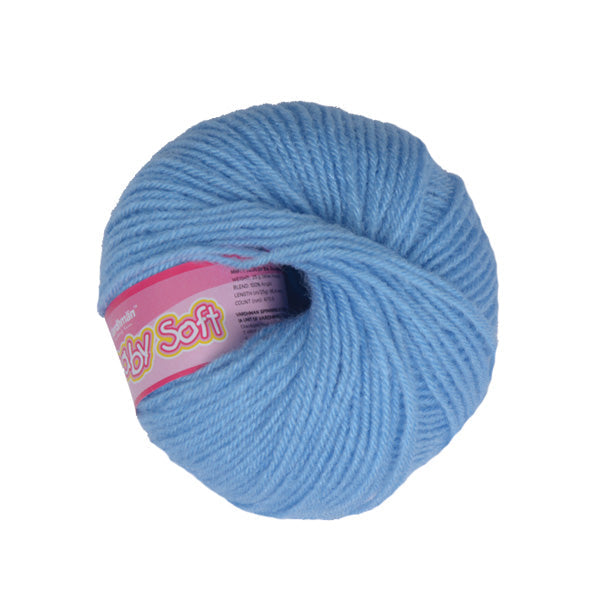 VARDHMAN Baby Soft Yarn – 25g 4-Ply Acrylic Knitting & Crochet Yarn | Multiple Colours