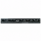 Manan 12 Inch Plastic Foot Scale / Ruler – M1018 Tailoring & Pattern Making Scale