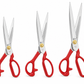 PIN Professional Tailoring Scissors with Free Thread Trimmer | Heavy Duty Fabric Cutting Shears