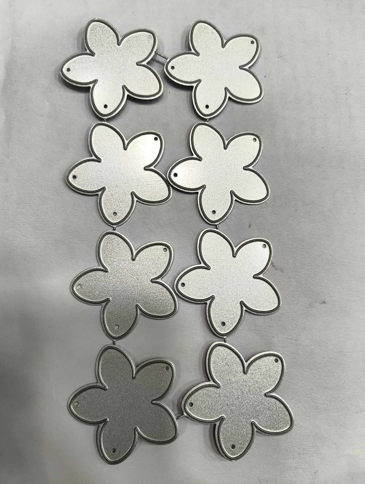 Mini Die Cutting Machine Flower Dies – 1.5 Inch Metal Flower Cutting Molds for Foam, EVA, Paper & Craft Making