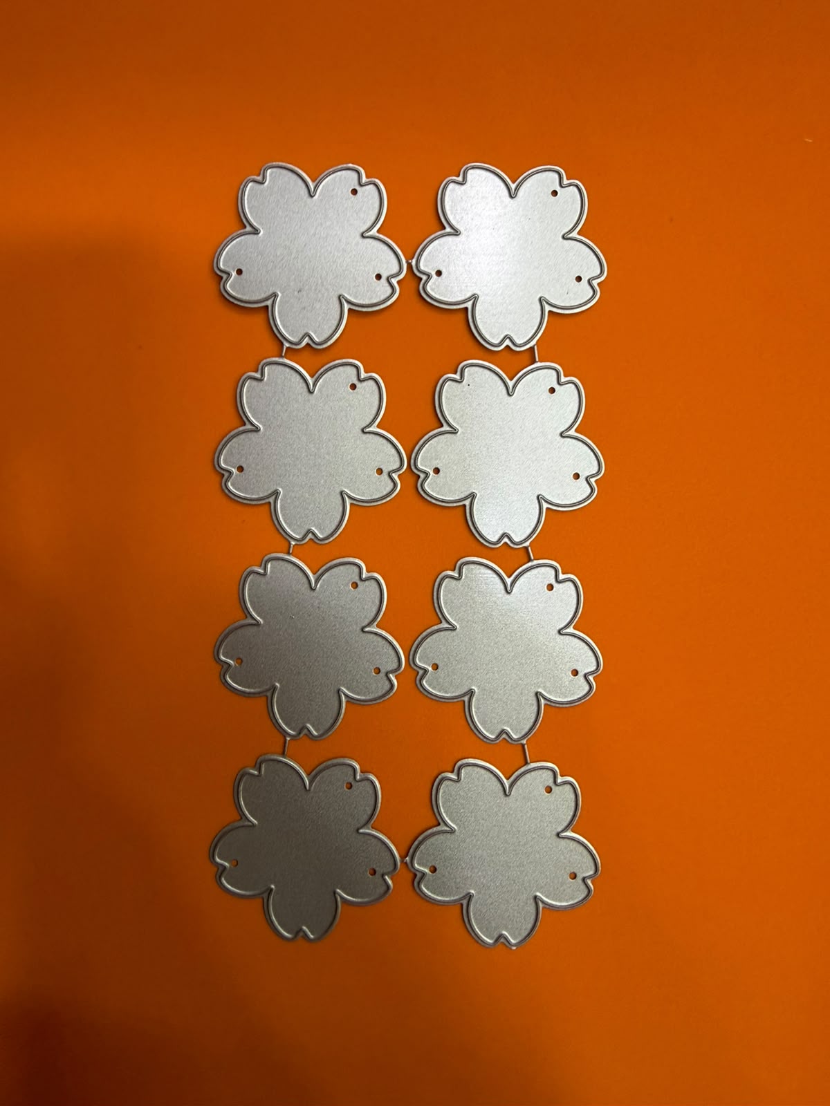 Mini Die Cutting Machine Flower Dies – 1.5 Inch Metal Flower Cutting Molds for Foam, EVA, Paper & Craft Making