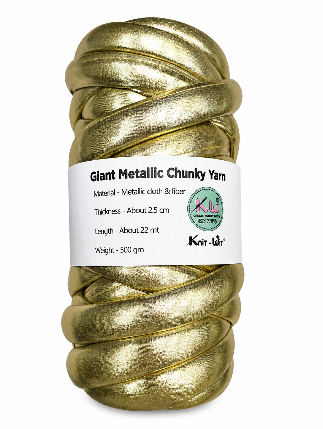 Knit Wit - Giant Metallic Chunky Yarn