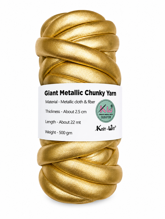 Knit Wit - Giant Metallic Chunky Yarn