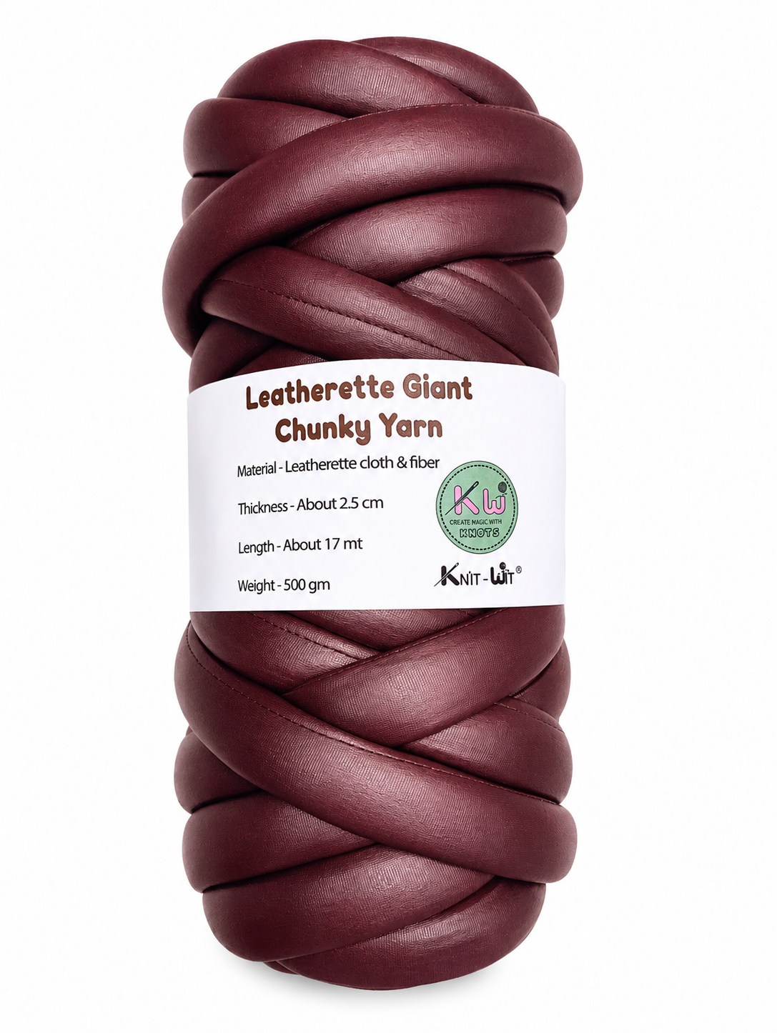 Knit Wit - Leatherette Giant Chunky Yarn