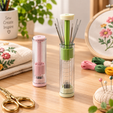 Telescopic Needle Storage Container – Portable Sewing Needle Holder