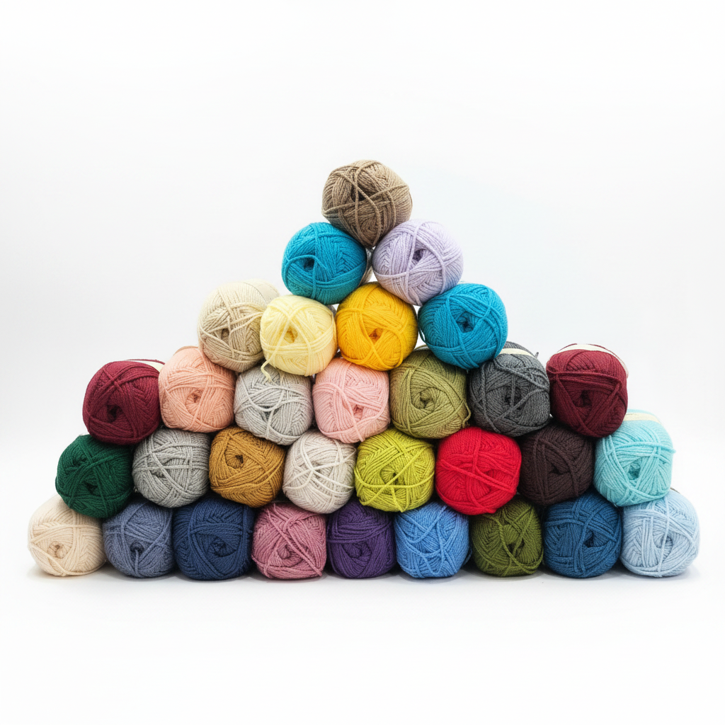 Yarn Collection 2 - Square Studio Photo