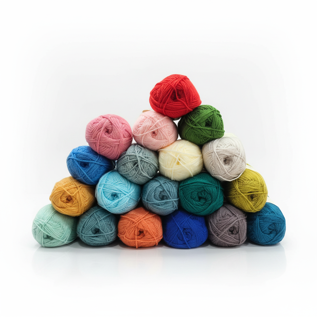 Yarn Collection 3 - Square Studio Photo